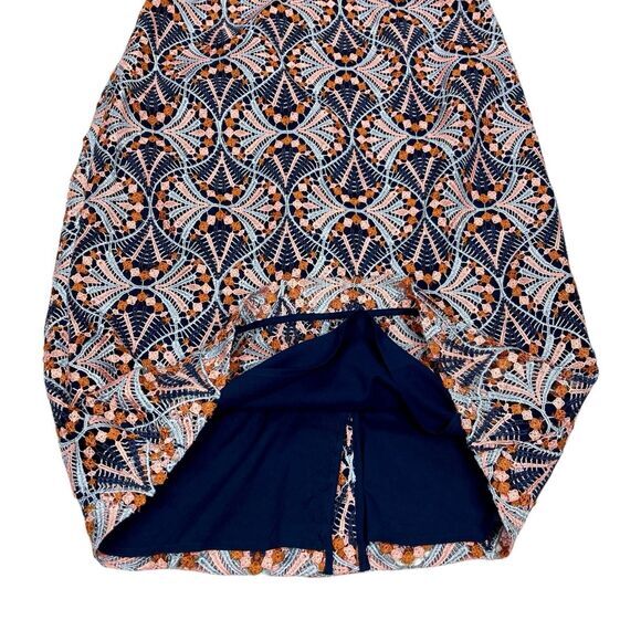 Anthropologie Pencil Skirt Women 4 Moulinette Soeurs Svetla Crochet Lace Elegant - Picture 5 of 11